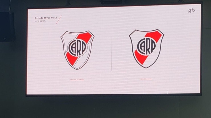 Cambio entre el escudo nuevo y el anterior