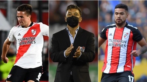 Agustín Palavecino, Marcelo Gallardo y Paulo Díaz tuvieron gripe en la última semana.