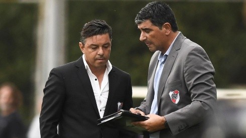 Marcelo Gallardo valoró el trabajo de los mediocampistas en el duelo entre River y San Lorenzo por la Copa de la Liga.