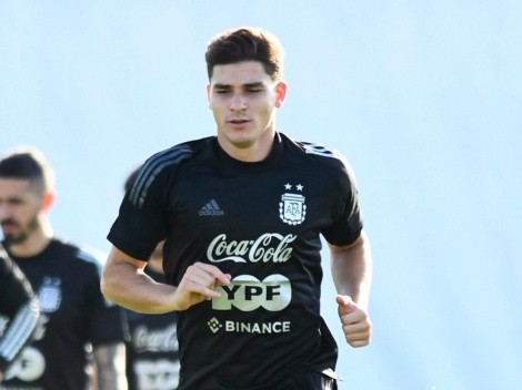 Julián, con grandes chances de ser titular ante Ecuador