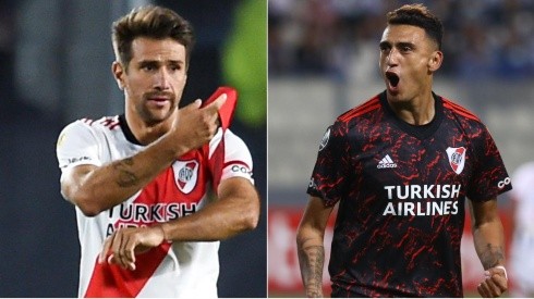 Leonardo Ponzio y Matías Suárez cruzaron mensajes en las redes tras el gol del cordobés para el triunfo de River en Lima por la Copa Libertadores.