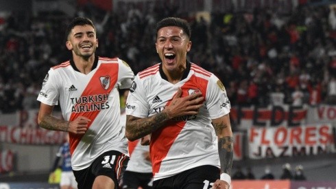Enzo grita con alma y vida su primer gol en la Copa Libertadores