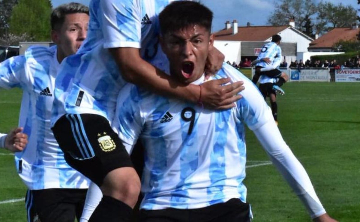 El golazo de Agustín Ruberto en la Selección Argentina Sub 17