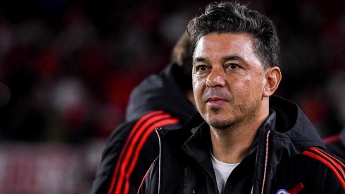 Marcelo Gallardo planifica el partido contra Unión del próximo domingo.
