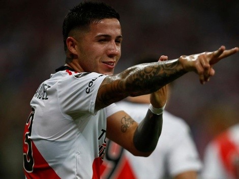 Los números impresionantes de Enzo en la Libertadores