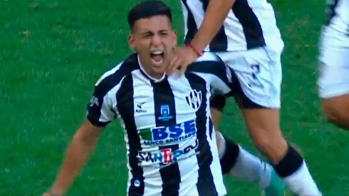 Hernán López Muñoz le hizo un golazo a Colón jugando para Central Córdoba.