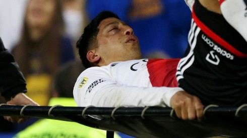 Rodrigo Aliendro sufrió una fractura ante Boca.