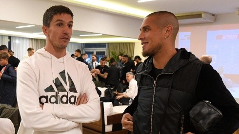 Jony y el reencuentro con Nacho Fernández, dos campeones de América en Madrid.
