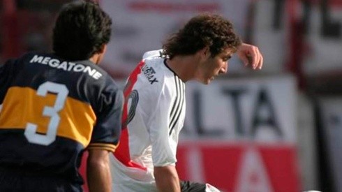 Gonzalo Higuaín la rompió contra Boca en el Apertura 2006.