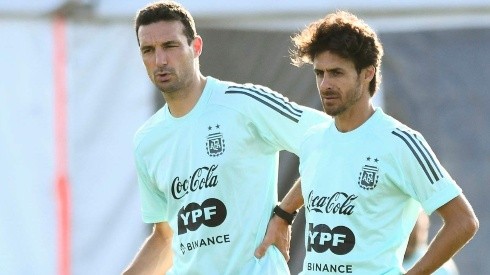 Pablo Aimar es uno de los ayudantes de Scaloni en la Selección Argentina.