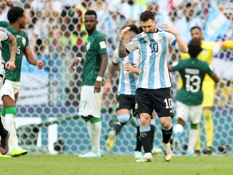 Increíble: Argentina cayó en su debut en el Mundial