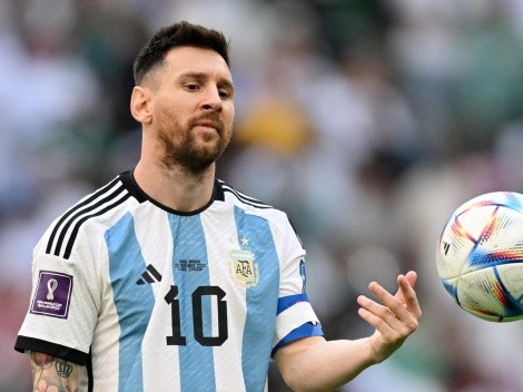 El mensaje de Messi tras la derrota con Arabia