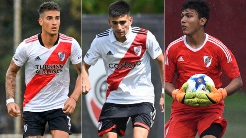 Petrasso, Gargiulo y Gómez, tres juveniles que no firmarán su primer contrato con River.
