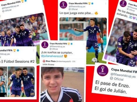 ¿Enzo Pérez es el CM? Los posteos millonarios de la cuenta de Twitter de la FIFA