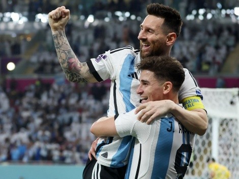 VIDEO: los goles de Messi y Julián para la clasificación a cuartos