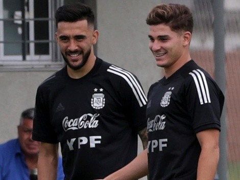 Nico González bancó a Julián: “¿Éste solo le hace goles a Patronato?”