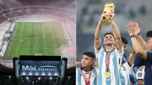 El estadio Monumental, la verdadera casa de la Selección Argentina.