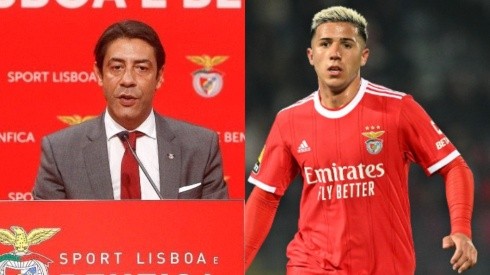 El mandamás del Benfica le apuntó a Enzo Fernández tras su salida.