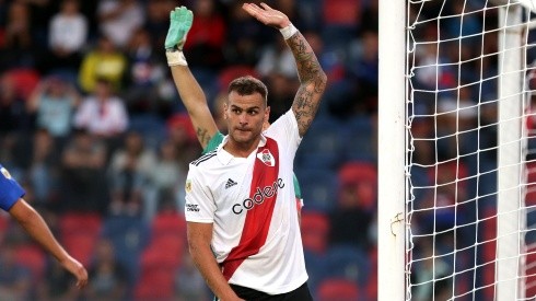 Leandro González Pirez anotó el único gol de partido entre River y Tigre.