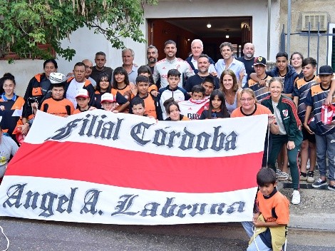 Fundación River visitó una escuelita de fútbol en Córdoba