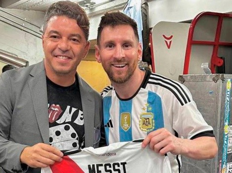 Explotó: la foto de Gallardo y Messi rompió todos los récords en las redes