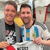 Explotó: la foto de Gallardo y Messi rompió todos los récords en las redes
