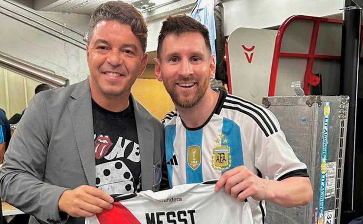 La Foto De Gallardo Y Messi La Más Likeada En Instagram De River