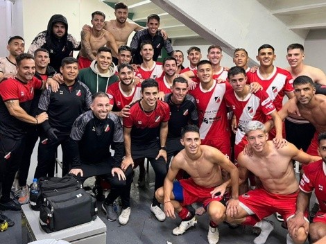 Un talismán: Enzo Pérez estuvo presente en el triunfo de Deportivo Maipú