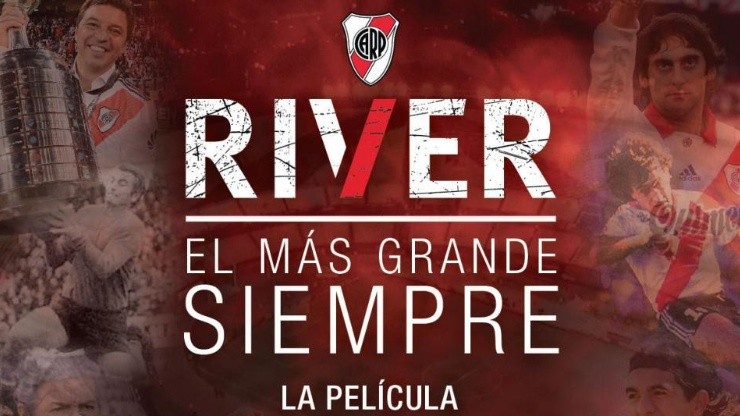 River, El Más Grande siempre, la película que se estrenará hoy en todos los cines.