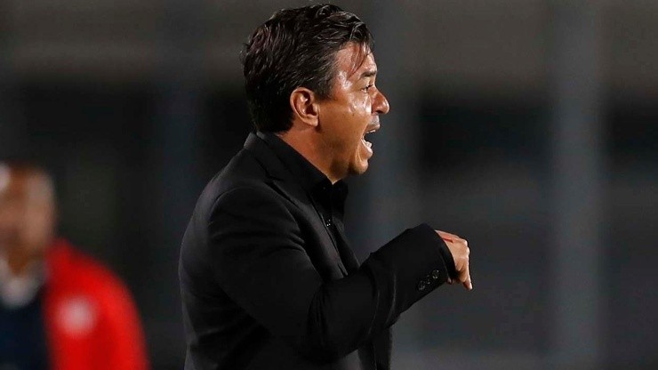 Marcelo Gallardo analizó el triunfo de River por la Copa Libertadores contra Junior de Barrnanquilla, además se refirió al presente de Agustín Palavecino.