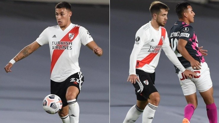 Tomás y Felipe jugaron un partido extraordinario en la Copa Libertadores