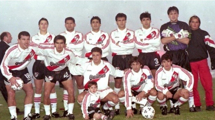 El equipo que salió a jugar la final de 1996 frente al Am´érica de Cali