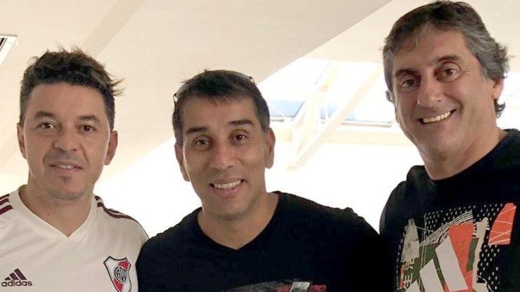 Nelson Cuevas mantiene una buena amistad con Marcelo Gallardo y Enzo Francescoli.