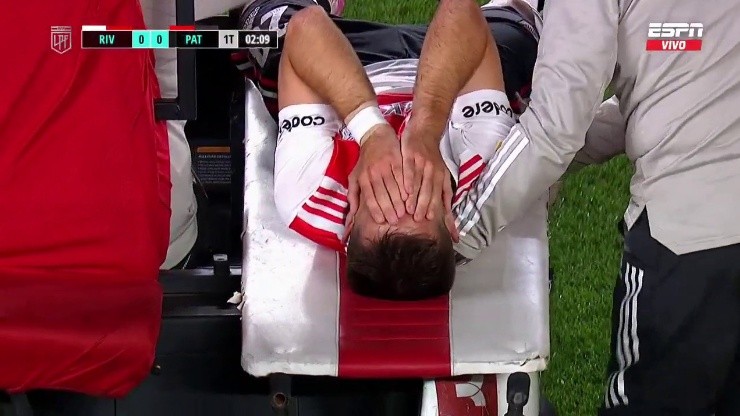Preocupación por la lesión del defensor del Millonario.
