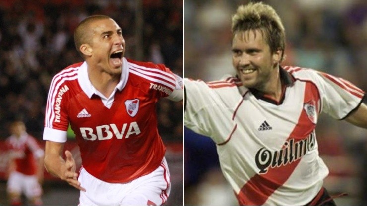 David Trezeguer y Eduardo Coudet son algunos de los futbolistas que pasaron por River y Platense.