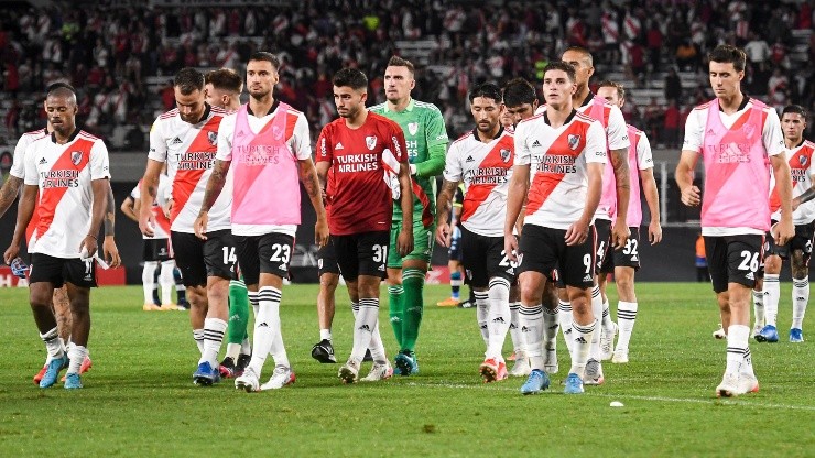 River enfrentó a Racing en el Estadio Monumental por la cuarta fecha de la Zona A de la Copa de la Liga Profesional.