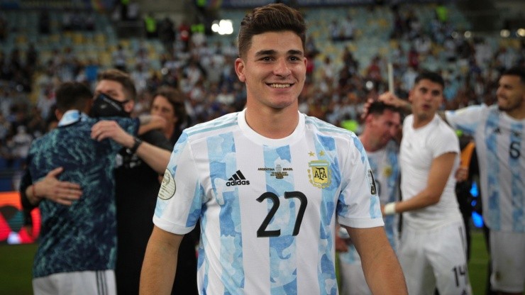 Julián disputará su primer partido como titular con la Selección Argentina
