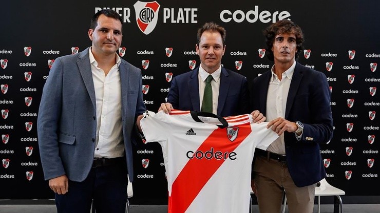 Codere se estrenará como sponsor principal de River el próximo fin de semana ante Independiente.