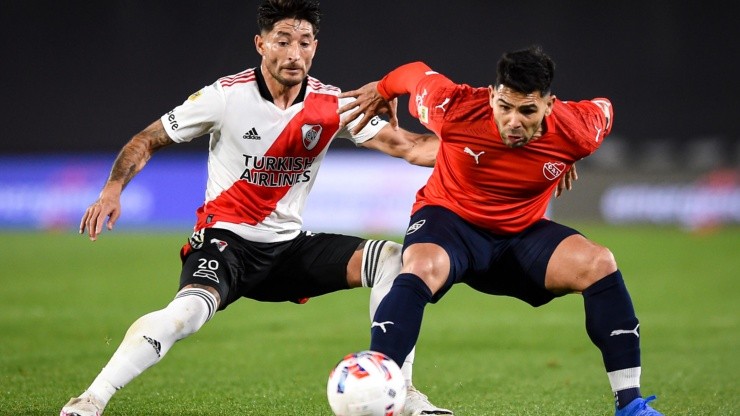 River visita a Independiente por la Liga Profesional.