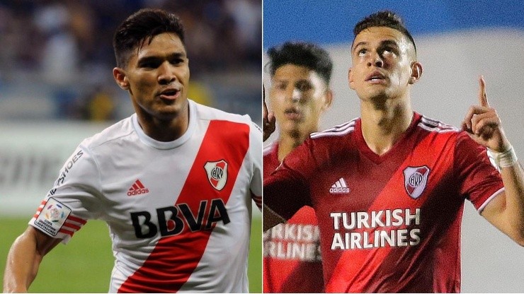 Teófilo Gutierréz y Rafael Santos Borré vivirán el superclásico desde Colombia y Alemania respectivamente.