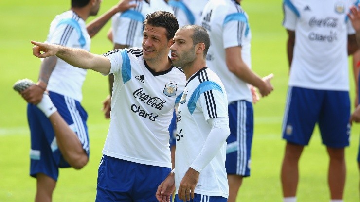Micho y Masche compartieron plantel en la Selección Argentina que disputó el Mundial 2014.