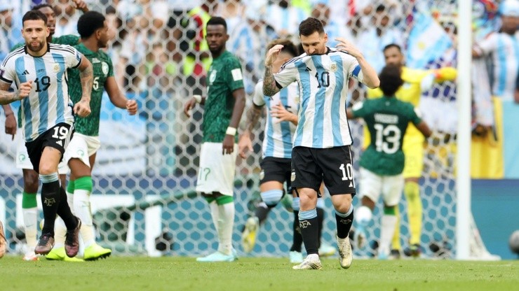 Argentina enfrentó a Arabaia Saudita por la primera fecha del Grupo C del Mundial.