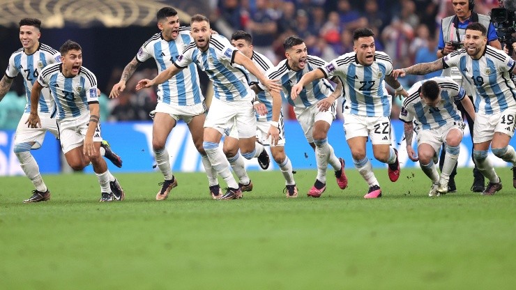Argentina enfrentó a Francia en la final del Mundial.