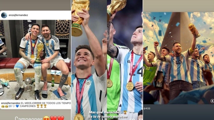 Argentina campeón del Mundo: la reacción de los jugadores de River