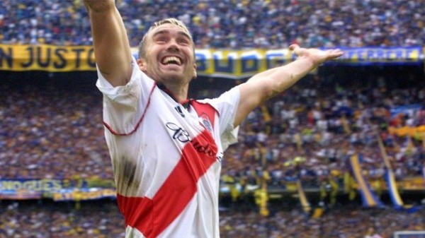 Coudet, uno de los goleadores en el 3 a 0 de 2002.