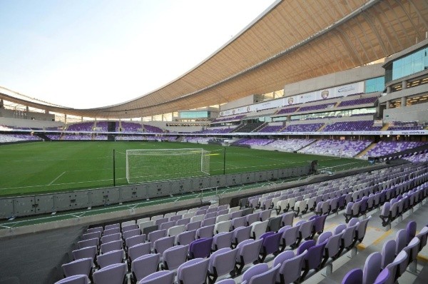 Hazza Bin ZayedStadium, escenario donde River jugará la semifinal del Mundial de Clubes.