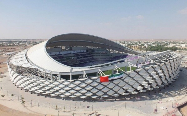 El estadio HazzaBin Zayed, en Al Ain, con capacidad para 25.965 personas
