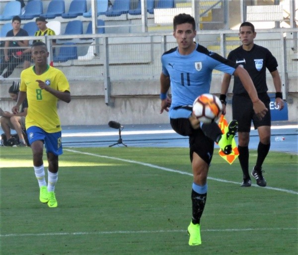 El uruguayo García Lafluf hizo la pretemporada del invierno pasado en River