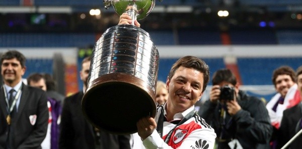 Gallardo y la Libertadores 2018, el trofeo más preciado.