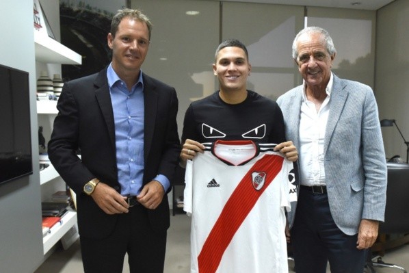 River logró blindar a Quintero. (Foto: Prensa River)